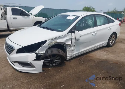 2016 Hyundai Sonata из США, поврежденный, VIN 5NPE24AF2GH407714